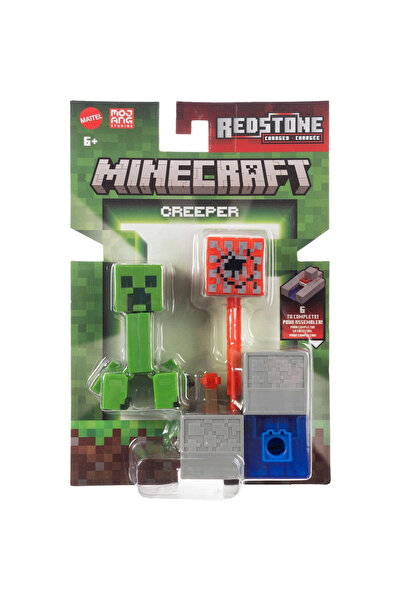 mattel MINECRAFT ФИГУРКА КРИЙПЪР ОТ БЛОК 8 СМ