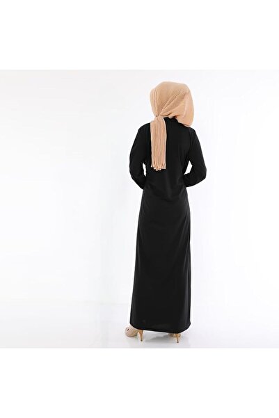 elanesa عباءة صلاة نسائية مربوطة من الجانب بطول كامل، فستان إسلامي محتشم للار...