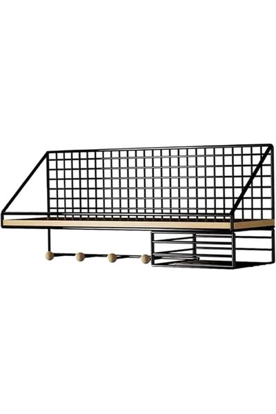 Yelajoy Hanging Shelf Organizer – 3-Tier Floating Wall Shelves for Space-Savi...