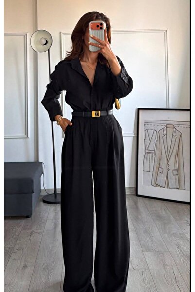 SALTİX Pantaloni din stofă Milano cu picior larg pentru femei