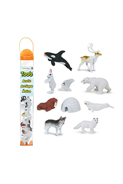 Safari Ltd Animale arctice. Set de figurine într-un tub Safari Ltd.