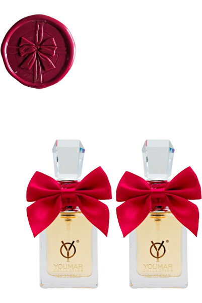 Youmar Collection قطعتان من مجموعة يومار 020867 عطر نسائي 25 مل