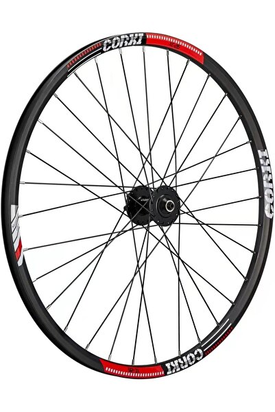 OEM Roată față bicicletă MTB 27.5 inch, jantă din aliaj de aluminiu, neagră, ...
