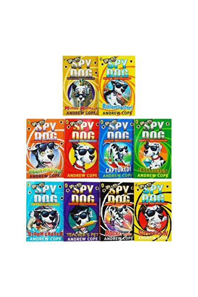 Puffin Books Andrew Cope Spy Dogs Collection 10 Books Set