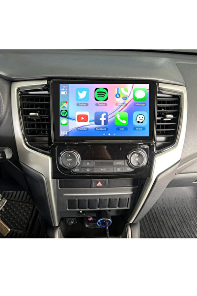 Carplayer Mitsubishi l200 android screen model 2020-2023,4gb ram 64 gb rom wi...