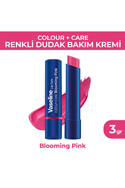 Vaseline Colour Care Renkli Dudak Bakım Kremi Blooming Pink 3 gr