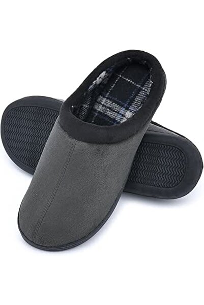 GENERAL LORDFON Memory Foam Mens Slippers Slip-On Comfy House Slippers for Me...