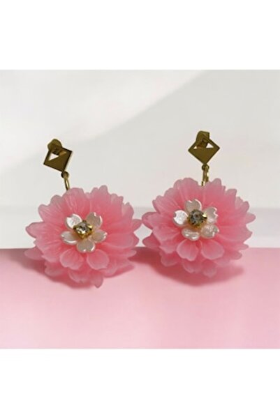 OEM Polymer Clay and Stainless Steel Flower Earrings