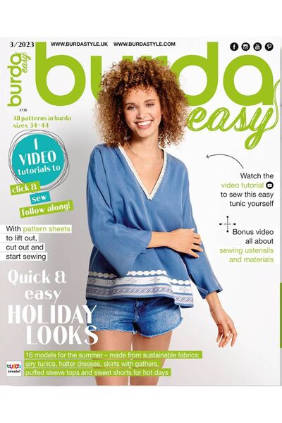 Burda Style Revista Burda Easy Mai-Iunie 3/2023