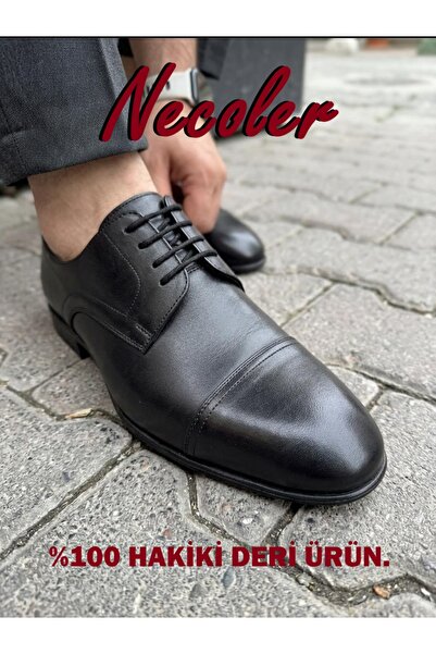 Generic Brand 100% Genuine Leather Suit Shoes for Men, Inner and Outer Leathe...