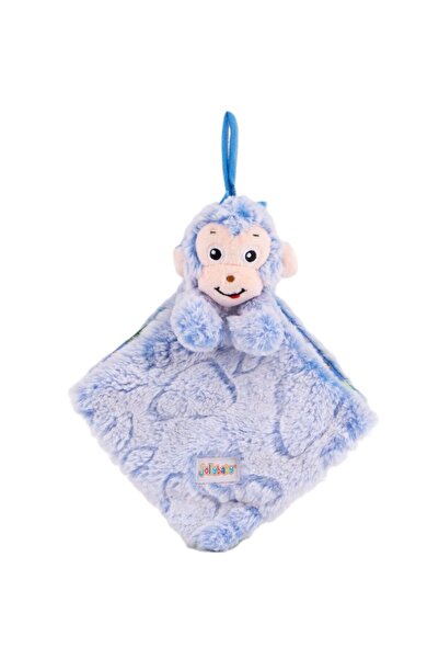 Jolly Baby Carte senzorială moale / Păturică de atașament " Noapte buna Maimu...