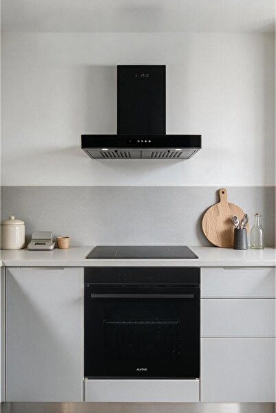 Alveus Vitro 829 Siyah 3' lü Ankastre Set(LARA-VİTRO-MFA829)