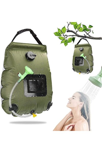 STARSTAR Solar Camping Shower Bag For Hiking Camping Climbing Foldable And Sw...