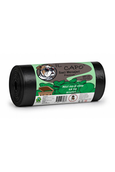 IL CAPO Set 3 x Saci menajeri 320 L, rezistență ridicată, 10/rolă