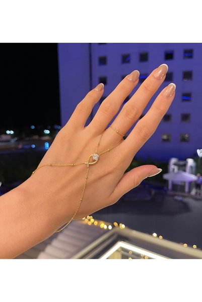 Reda Atelier 925 Ayar Gümüş Altın Kaplama Tasarım Şahmeran