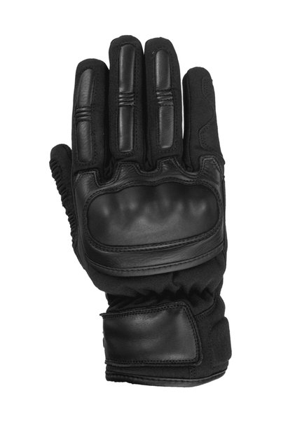 Pes Holding Mănuși Moto PES TETRA din Piele și Textil (Iarnă) – Impermeabile FAN-TEX, Protecții Carbon, Touchscr