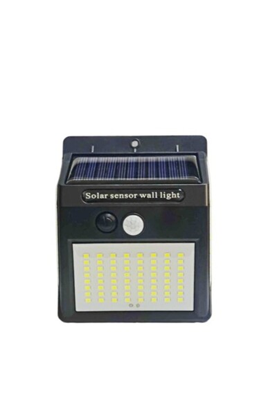OEM Lampă solară de perete pentru exterior, 64 LED-uri, senzor de mișcare, in...
