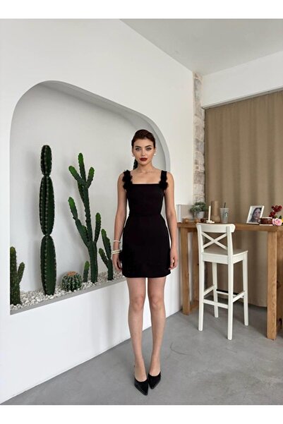 Gökyüzü Moda فستان كيو ميني