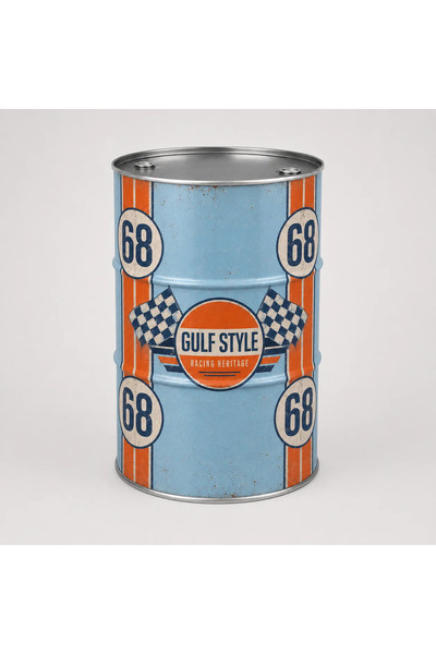 Generic Brand Masă tip butoi personalizată CISKO Gulf Style – Racing Heritage