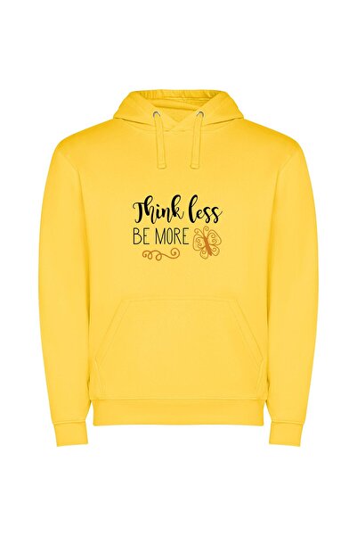 iLovePrints Simplify: The Minimalist Approach Φούτερ με κουκούλα σε χρώμα Κίτ...