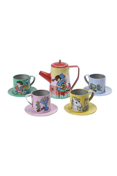 Pippi Set de servire ceai MICKI, jucărie pentru copii, căni Longstocking