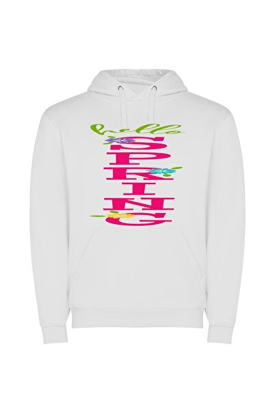 iLovePrints Floral Motifs: Reckitt's Inspiration Φούτερ με κουκούλα σε χρώμα ...