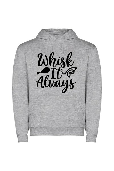 iLovePrints Timeless Whiskey Sign Φούτερ με κουκούλα σε χρώμα Γκρι