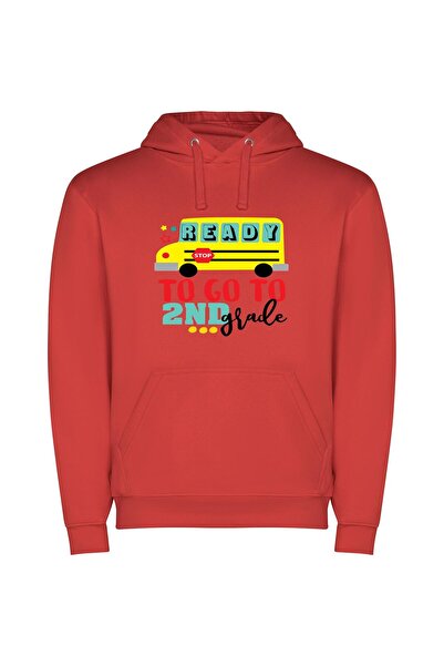 iLovePrints 2022 Bus Teaser Φούτερ με κουκούλα σε χρώμα Κόκκινο
