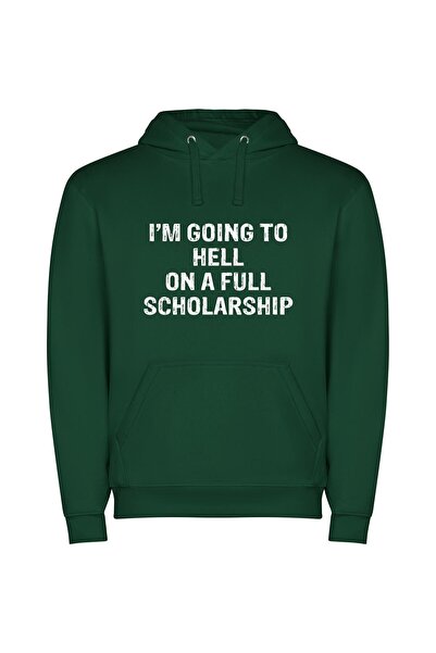 iLovePrints Satan's Scholarship: Hellbound Horrors Φούτερ με κουκούλα σε χρώμ...