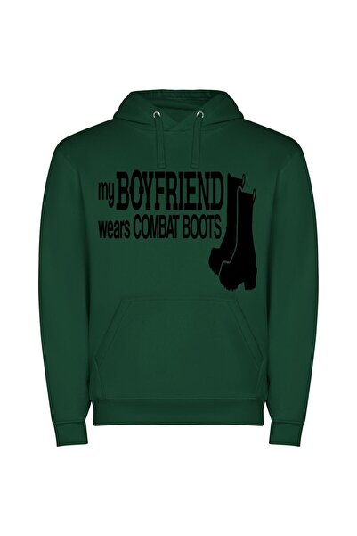 iLovePrints Fashionable Combat Friendship: Inspired Φούτερ με κουκούλα σε χρώ...