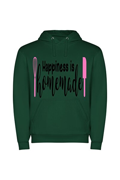 iLovePrints Happiness Handcrafted: Inspiring Memes Φούτερ με κουκούλα σε χρώμ...