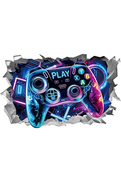 Generic NALACAL 3D Game Wall Sticker, Large Gaming Wall Decals, Wallpaper, Bo...