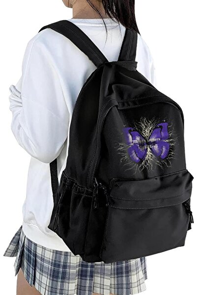 Weekeep Küt Küt Butterfly Printed Unisex Backpack
