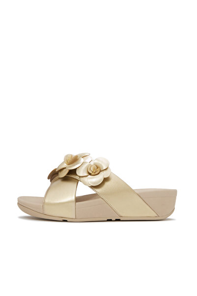 Fitflop Women's Lulu Flower Cross Slides