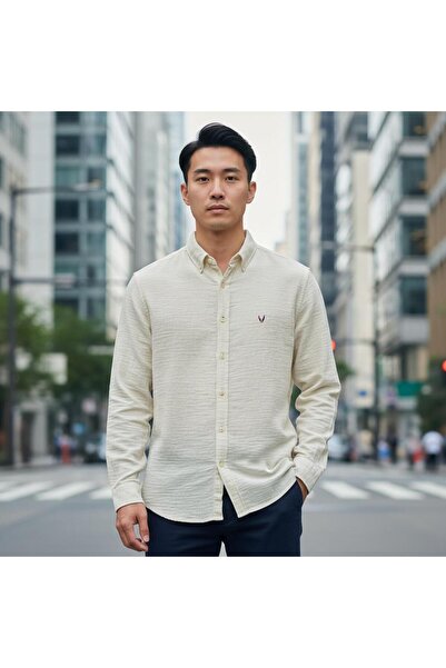 ronex Relax Fit Seasonal 100% Cotton Shirt
