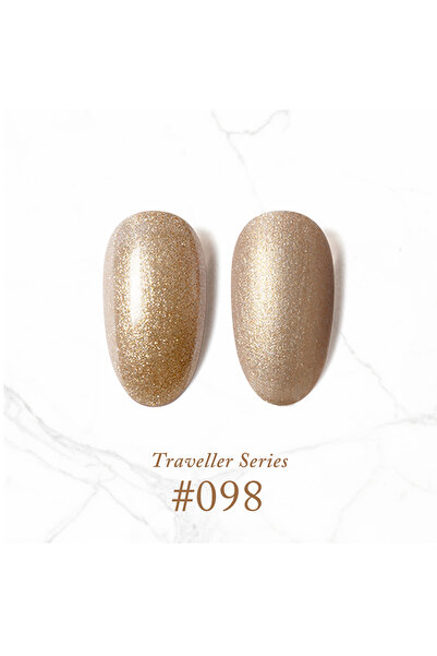 Gulauri (GR) Vintage Gel Polish 098 Glitter Brown