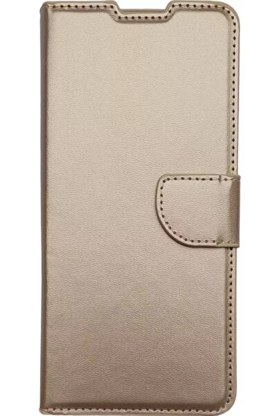 OEM Έξυπνη Θήκη Πορτοφόλι για Xiaomi Redmi Note 14 4G, Χρυσή