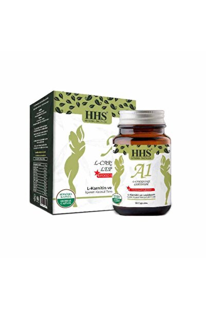 HHS A1 L-Carnitină & Lepidium (Maca), Supliment Alimentar, 30 Capsule Vegetale