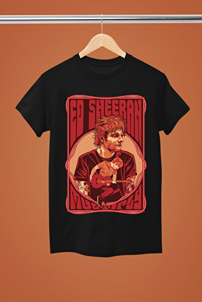 MAGORS Ed Sheeran Printed Cotton Short Sleeve Regular Fit Tshirt