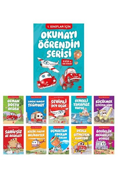 Ema Çocuk Okumayı Öğrendim Serisi - 10 Kitap Takım