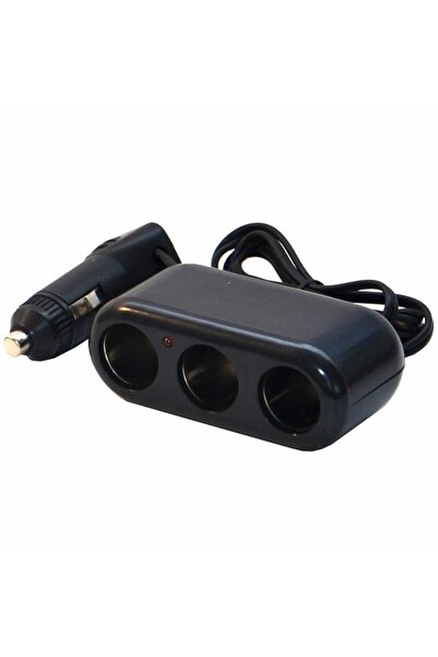 Universal Priza bricheta tripla cu cablu RoGroup, 12/24 V