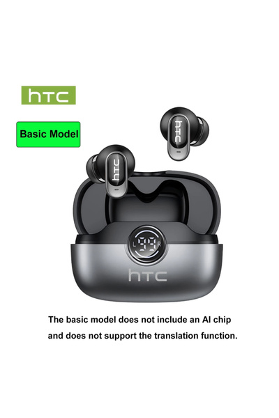Choice3 سماعة أذن HTC NE79 سوداء للترجمة الفورية بتقنية البلوتوث وصوت عالي ال...