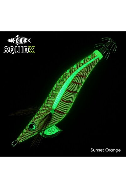 Fishack Kalamar Zokası - SquidX - Glow Body - #3.0 18g 120mm
