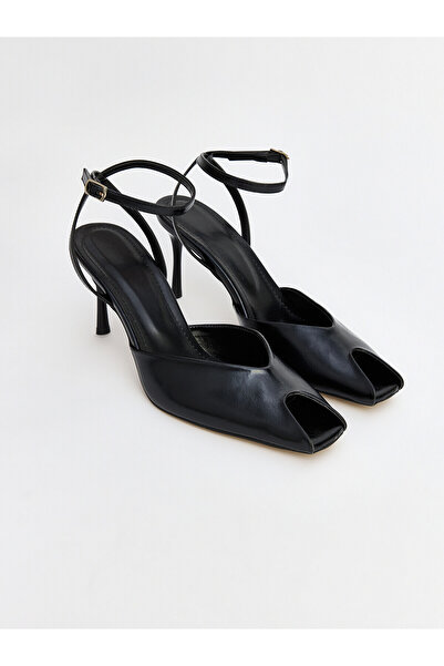 LC Waikiki Vizyon New Season Open Toe Ankle Strap Women's Heeled Shoes