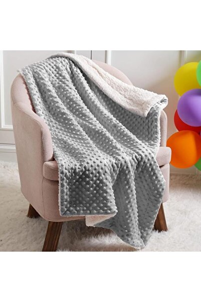 CREVENT 76X102CM Cute Plush Cozy and Warm Fleece Baby Blanket for Girls Infan...