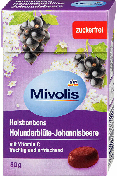 OEM Sugar-free elderberry and currant candies, 50 g