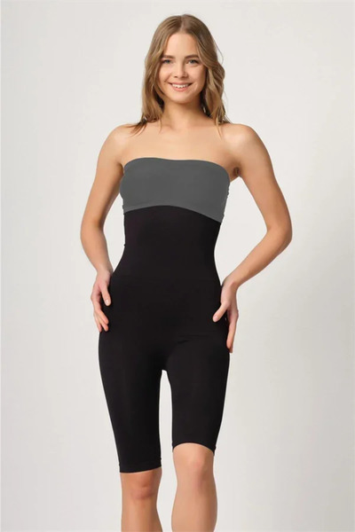 SS HOME CONCEPT Black Mi 2044 High Waist Double Long Leg Corset