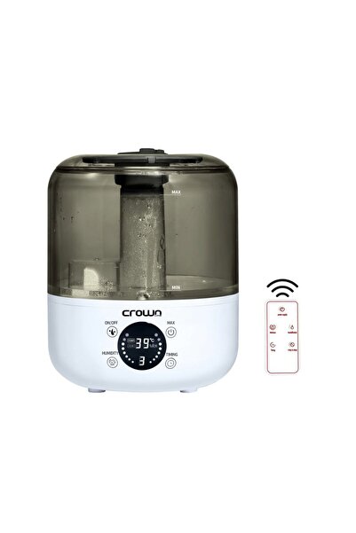 CROWNLINE HF-415 Smart Humidifier with 3L Capacity, Dual Spray Nozzles, 3 Adj...