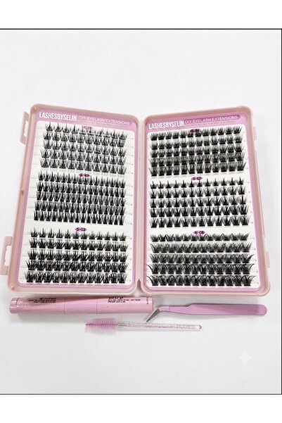 Genel Markalar Lashesbyselin kendin yap ipek kirpik full set