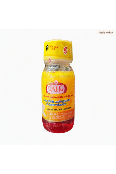 PEAU JAUNE زيت تفتيح الجسم -60مل كلنا عرب